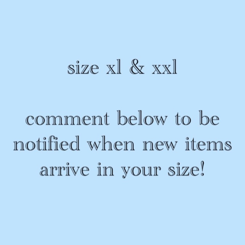 🌸 SIZES XL & XXL 🌸